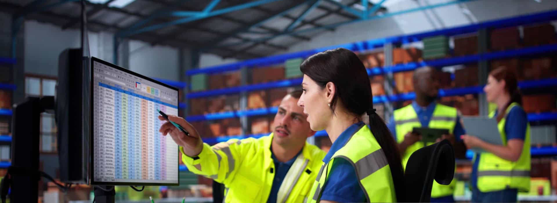 RFID仓库进出管理系统示意图